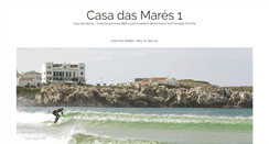 Desktop Screenshot of casadasmares1.com