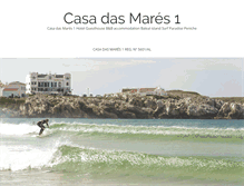 Tablet Screenshot of casadasmares1.com